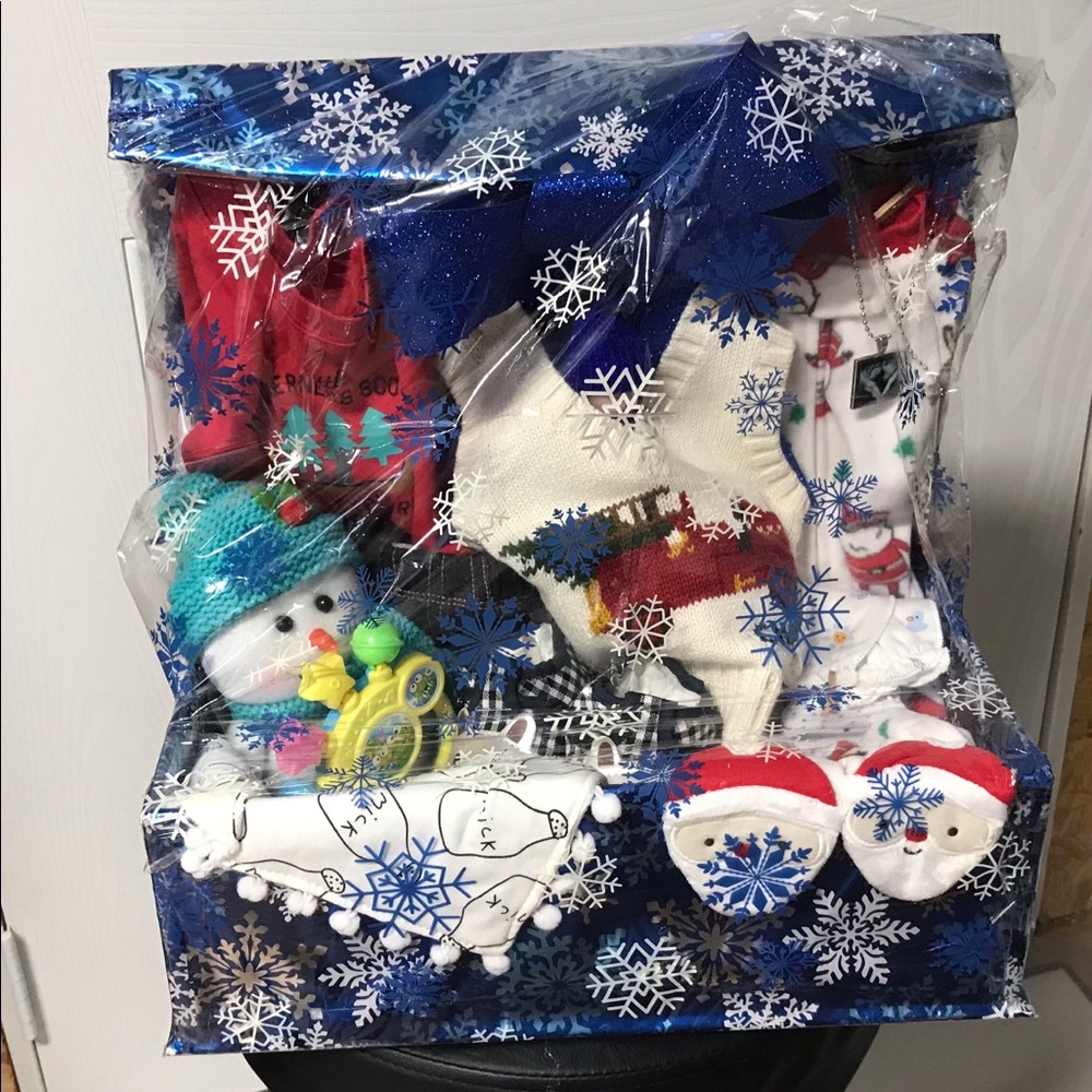 Baby Boy Christmas Gift Box Bundle